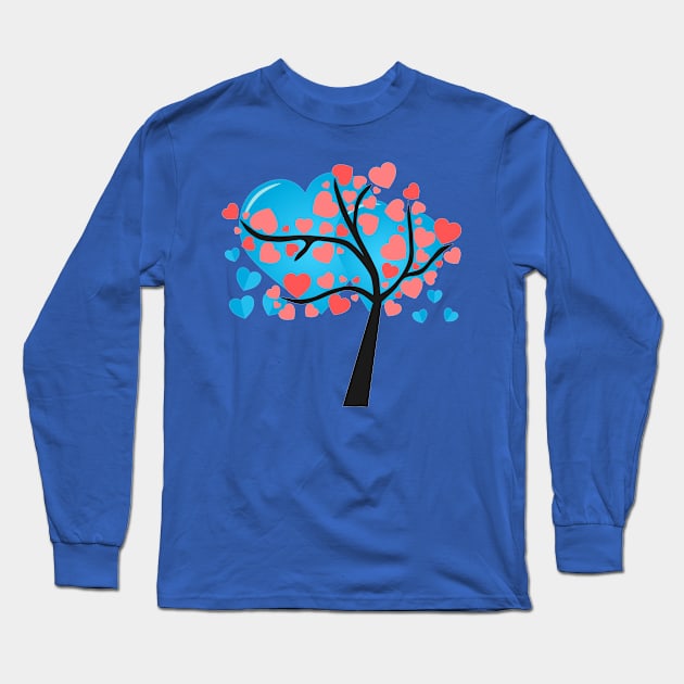 Love Tree Long Sleeve T-Shirt by ShubShank